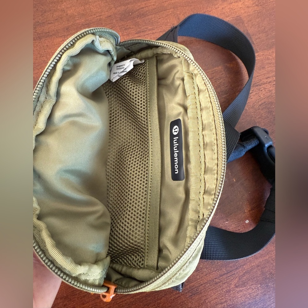 Lululemon Athletica Olive Black Mini Belt Bag - Picture 4 of 5
